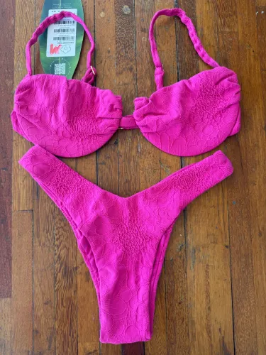 Biquíni FARM rosa pink 