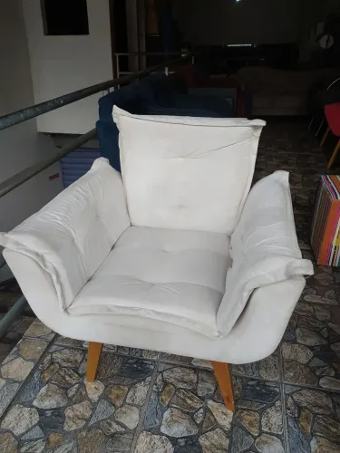 Poltrona top bege