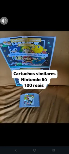 Cartucho Mario kart 64 similar