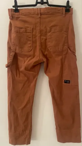 Calça de sarja infantil tamanho 13-14
