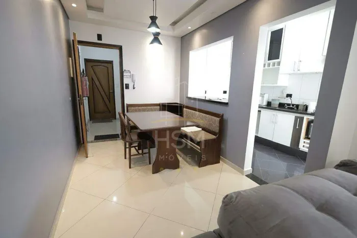 Aluga apartamento Vila Alzira, Santo André/SP, com 92m²