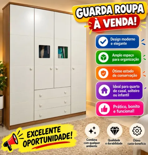 GUARDA ROUPA INFANTIL