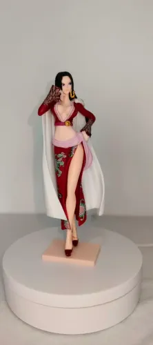Action figure Boa Hancock Imperatriz Pirata Coleção One Piece