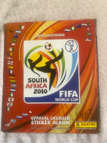Álbum copa 2010 completo com as figurinhas VISA