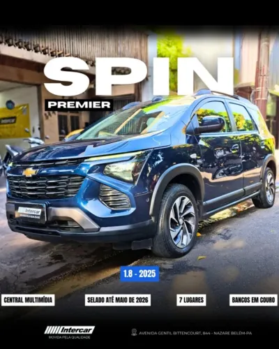Chevrolet Spin Premier 1.8 8V Econo.flex 5P Aut. 2025