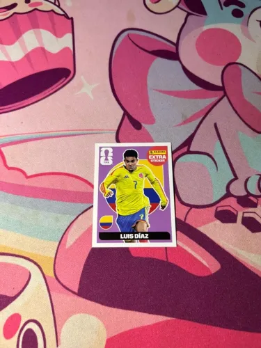 Luiz Díaz Extra Sticker Bordô Panini