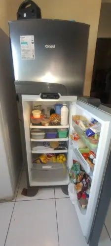 Geladeira Consul inox