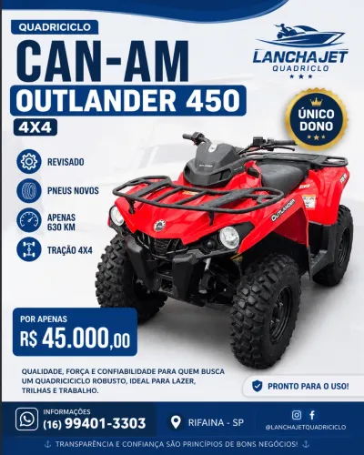 Quadriciclo Can Am 