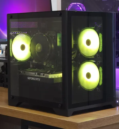 PC RTX3050 + Ryzen 5 5500 novo