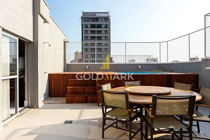 Cobertura à venda em Moema 254 m² 3 quartos 2 suítes piscina área gourmet - 3 vagas