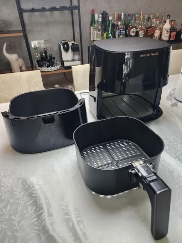Fritadeira Airfryer Essential XL Conectada Phillips Walita 6.2L 2000W 220v (RI9280/91)