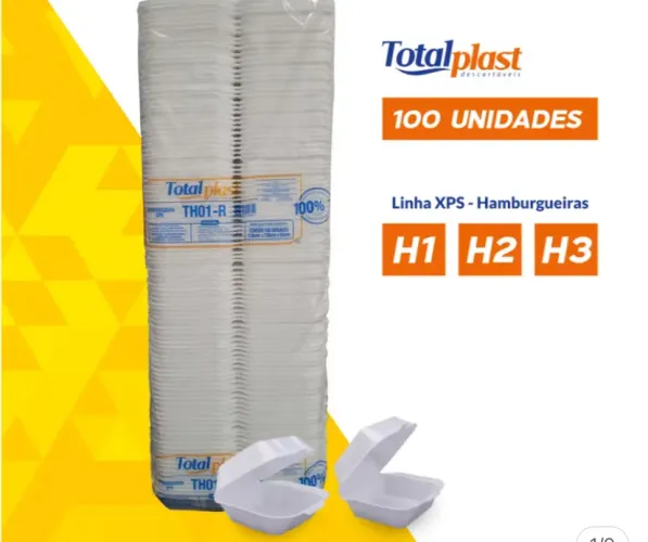 Embalagem de lanche salada