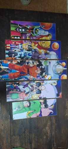 Quadro de dragon ball z