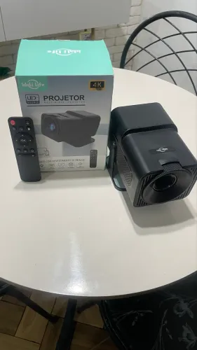 Projetor Portatil HY 320 5g Wifi 6 Bluetooth 5.0 Android 11