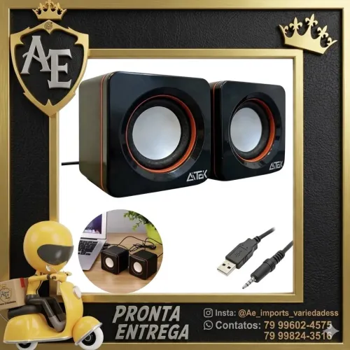 Caixa de som para Pc e notebook