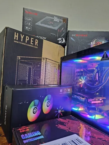 PC Gamer Recalcado - Ryzen 5 5500 + RX 580 8GB