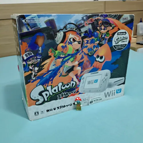 Nintendo Wii U 32GB Japonês Splatoon Edition C/ Caixa