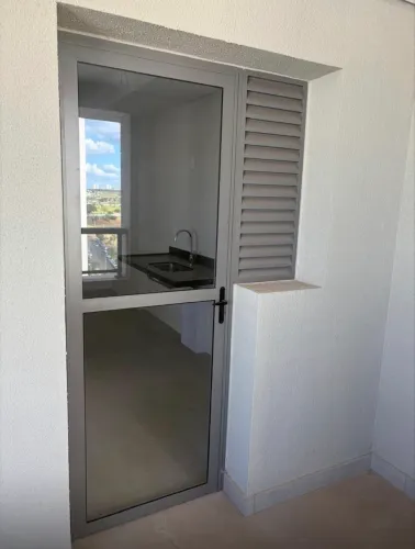 Porta de vidro nova !!