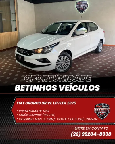 Fiat Cronos Drive 1.0 6V 2025