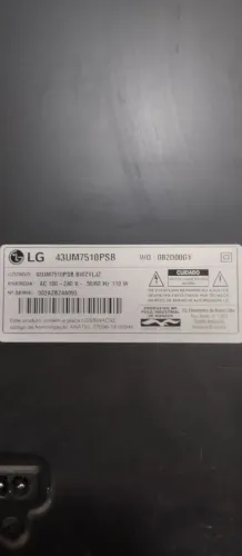 Smart tv LG 43 smart *tela quebrada