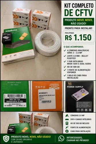 Kit cftv