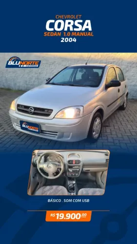 Chevrolet Corsa Sedan 1.0 MPFI 8V 71cv 4P 2004