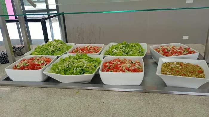 Rampa refrigerada, pratos frios 