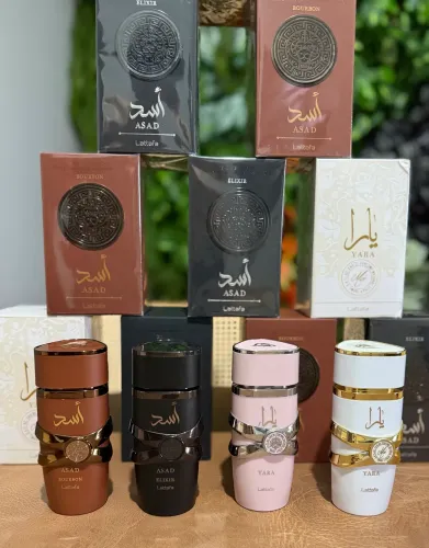 Perfumes Lataffa Fakhar Black e Bourbon 