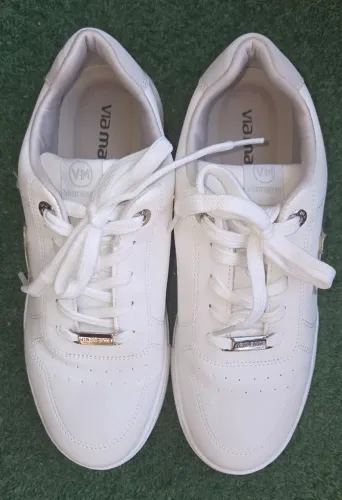 Tênis Casual Feminino Branco 38 Usado 1 vez Supermacio