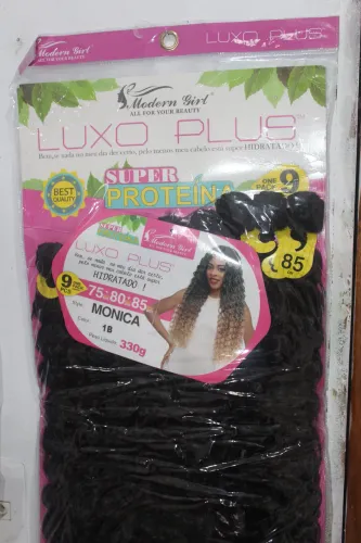 Cabelo Bio Fibra Modern Girl - Modelo Mônica