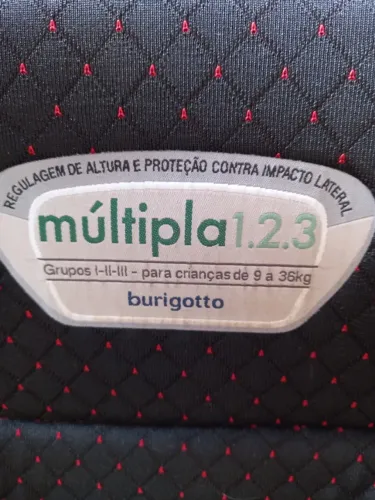 Cadeira e bebê conforto burigotto