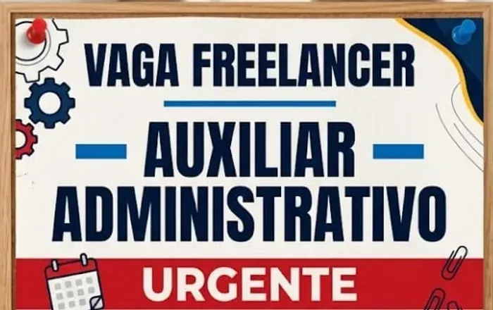 VAGA FREELANCER AUXILIAR ADMINISTRATTIVO