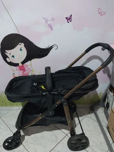 Carrinho Moisés e bebê conforto Galzerano 