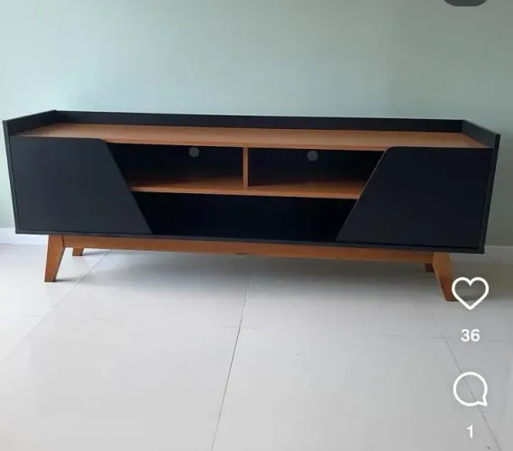 rack preto novo