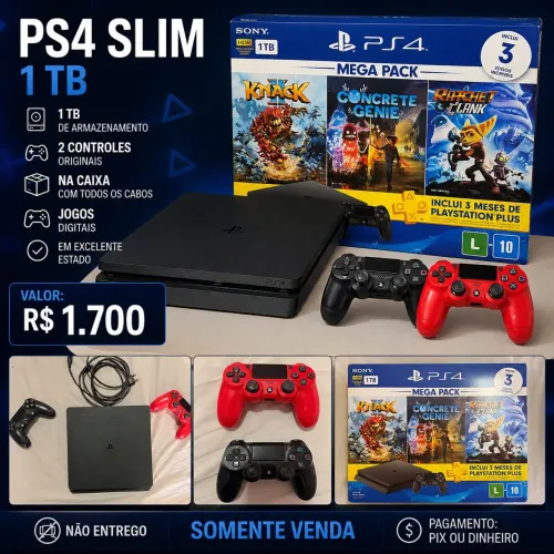 Ps4 Slim 1tb