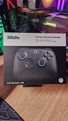 Controle Gamer 8BitDo Wireless Ultimate 2C Com dock