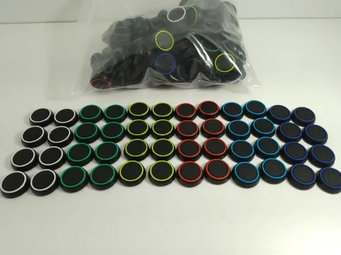 Grips de proteção para controles de Ps5, Ps4, Ps3, Ps2. XBox, Wii U e Wii