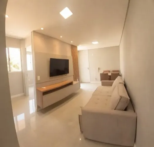 Conquista Torquato, Apartamento Mobiliado e Climatizado, 1º Andar, Segurança, Área de Laze