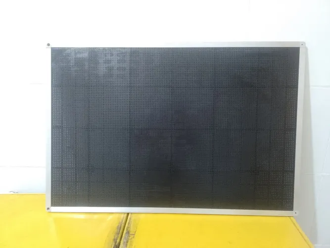 Quadro cardápio com moldura de alumínio