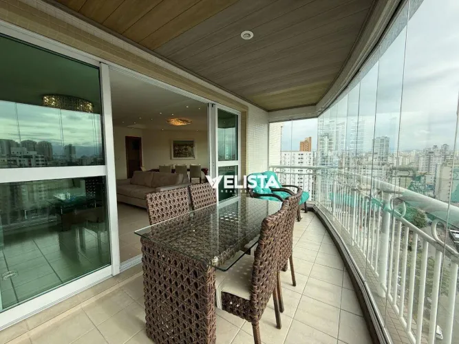Apartamento Varanda Gourmet com 3 dormitórios à venda, 200 m² por R$ 2.800.000 - Ponta da