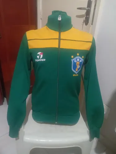 Agasalho topper seleção brasileira 1986