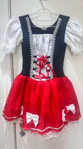 Fantasia infantil Chapeuzinho Vermelho