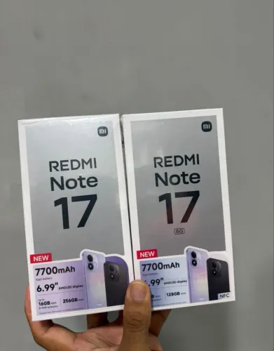 Xiaomi note 17 256GB/8 Lacrados