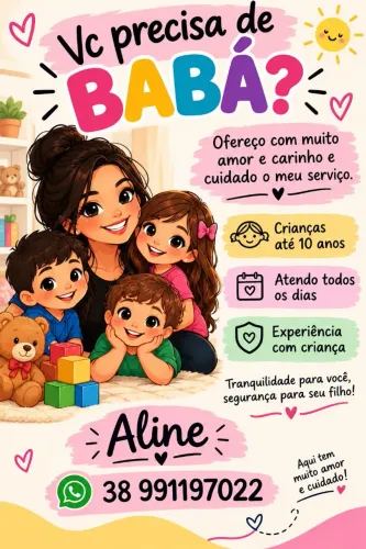 Babá em período noturno