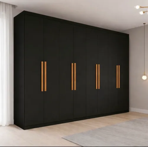 Guarda roupas Casal 8 Portas 4 gavetas Paris Moveis