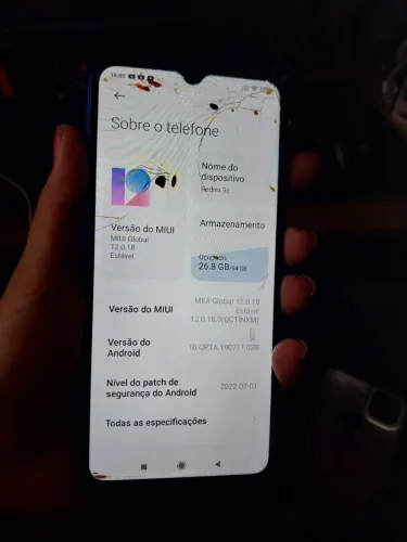 Vendo REDMI 9C - TROCAR TELA