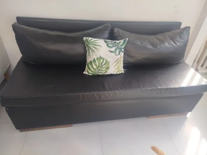 Sofá em corino