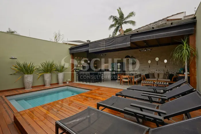Casa para locação em Alto da Boa Vista com 484m² de terreno 5 suítes, área gourmet, piscin
