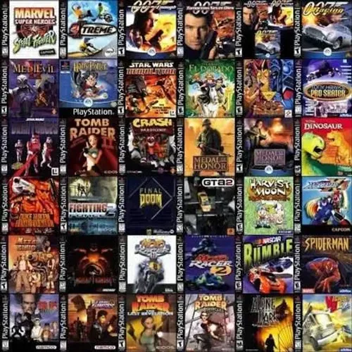 Lote 20 jogos de ps1 