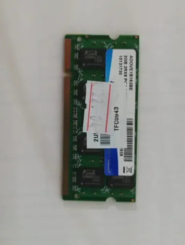 Memória RAM Not 2gb ddr2 800 Mhz genérico (usado) atend. diferenciado loja física Boqueirã